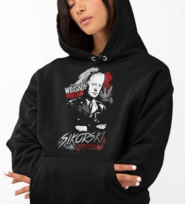 Damska bluza z kapturem WŁADYSŁAW SIKORSKI